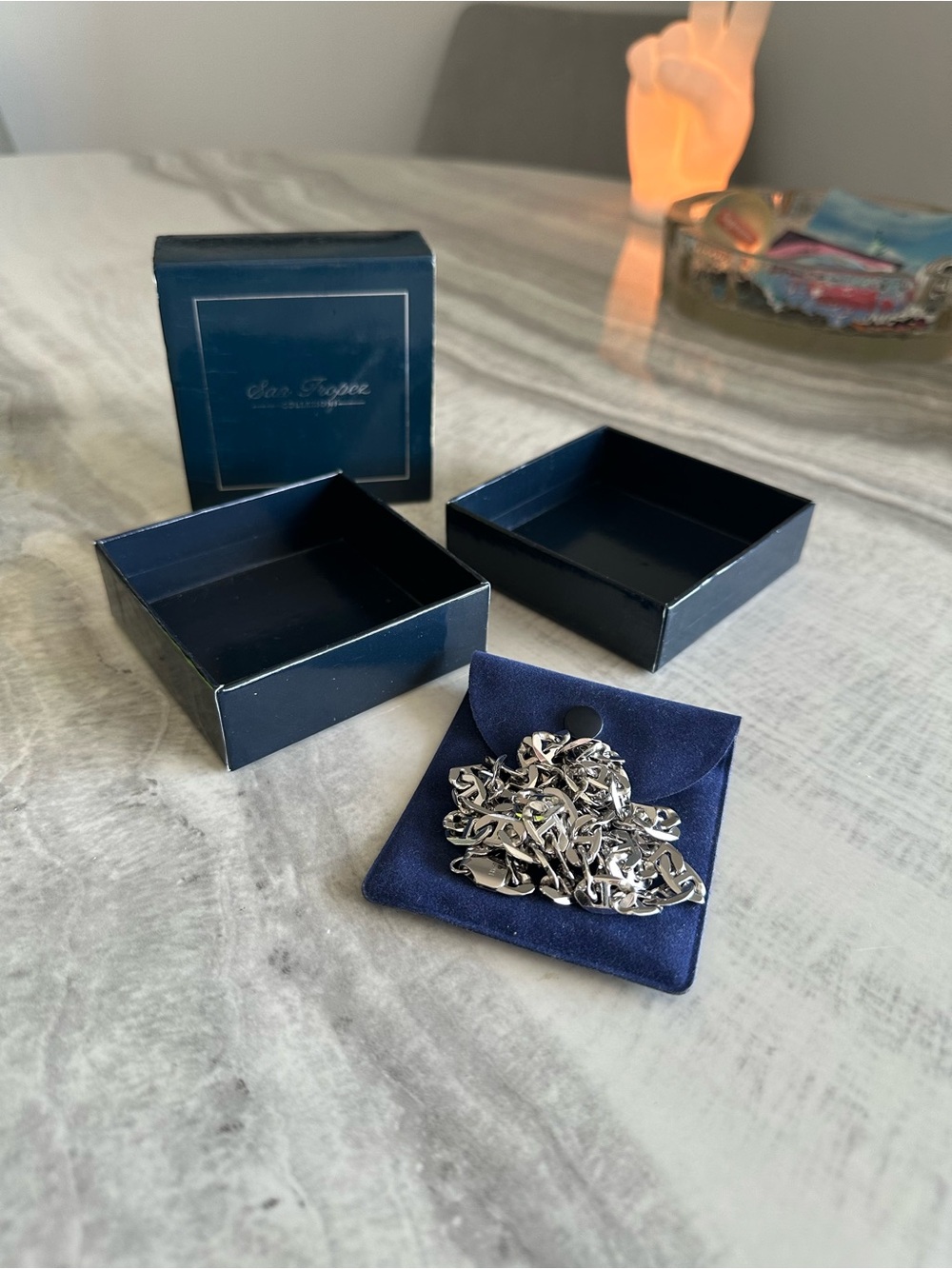 San Tropez Collezioni 14k GP Mariner Chain Necklace